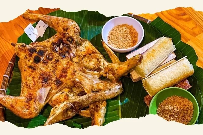 Gà nướng cơm lam Gia Lai – Jrai