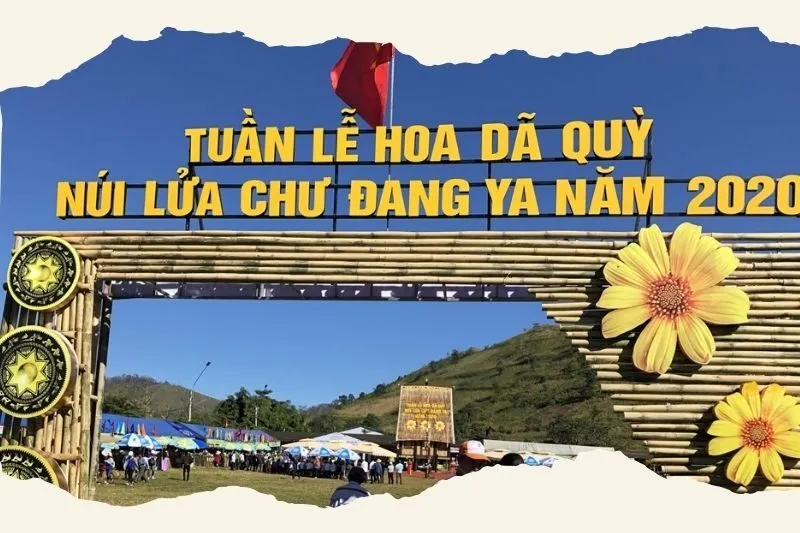 Lễ hội hoa dã quỳ – Núi lửa Chư Đang Ya