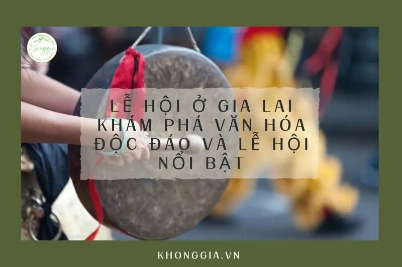 Lễ hội ở Gia Lai: Khám phá văn hóa độc đáo và lễ hội nổi bật